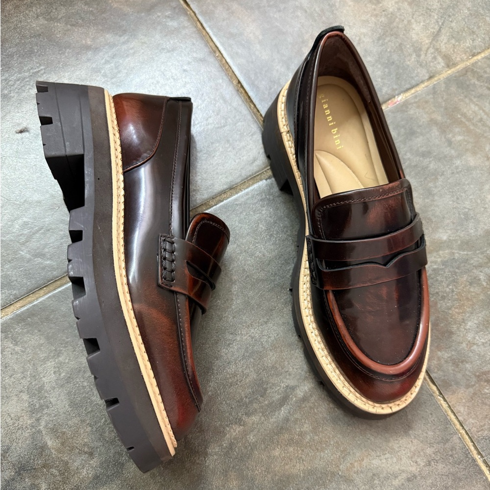 New platform loafers